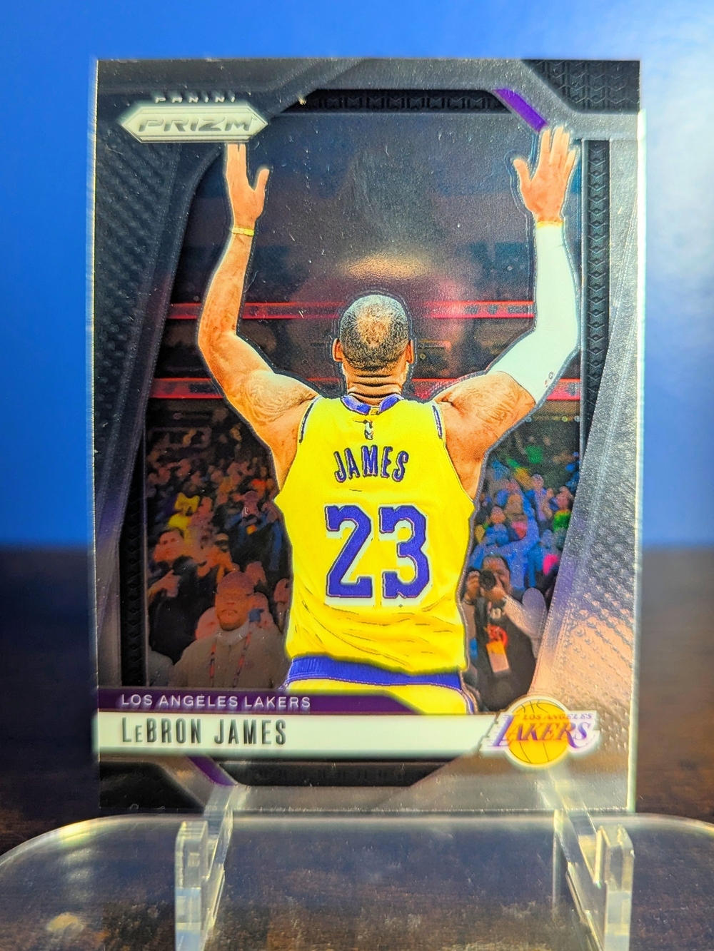 2024 25 Panini Prizm Base LeBron James #130 Los Angeles Lakers